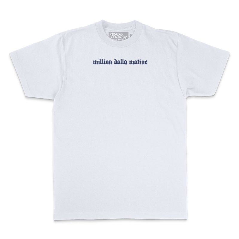 Hustle Builds Strong People - White T-Shirt