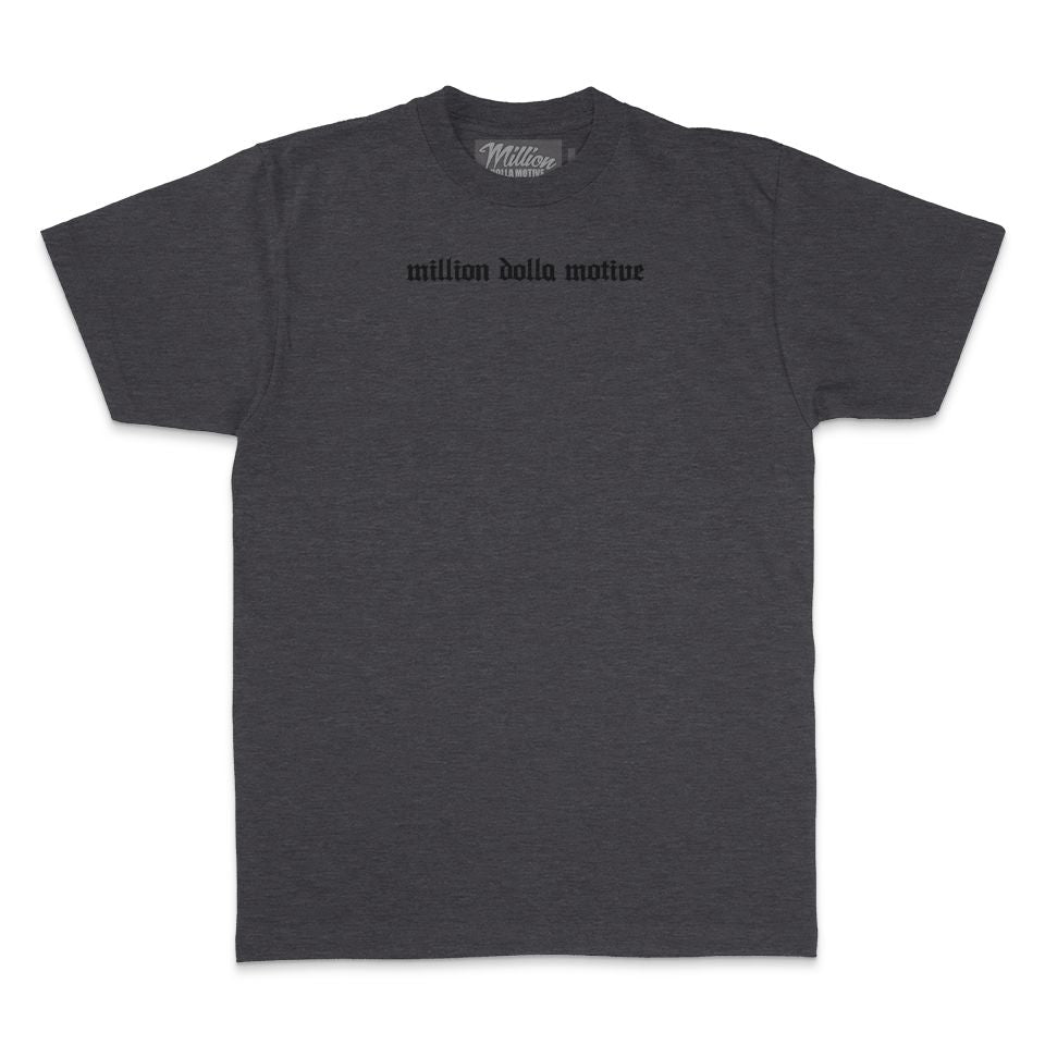 
                  
                    Hustle Builds Strong People - Heather Charcoal T-Shirt
                  
                