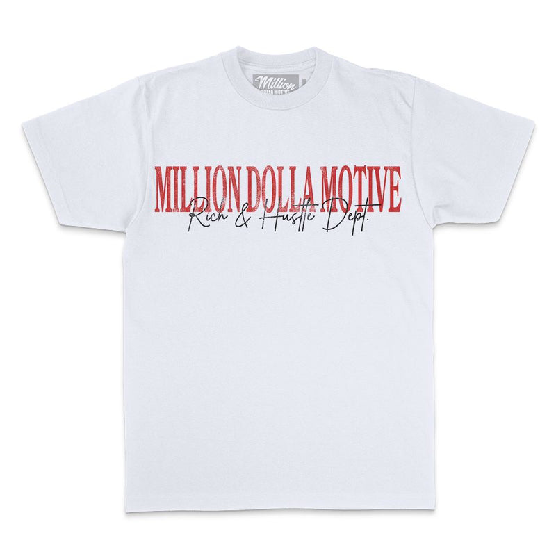 Hustle Invest Live - White T-Shirt