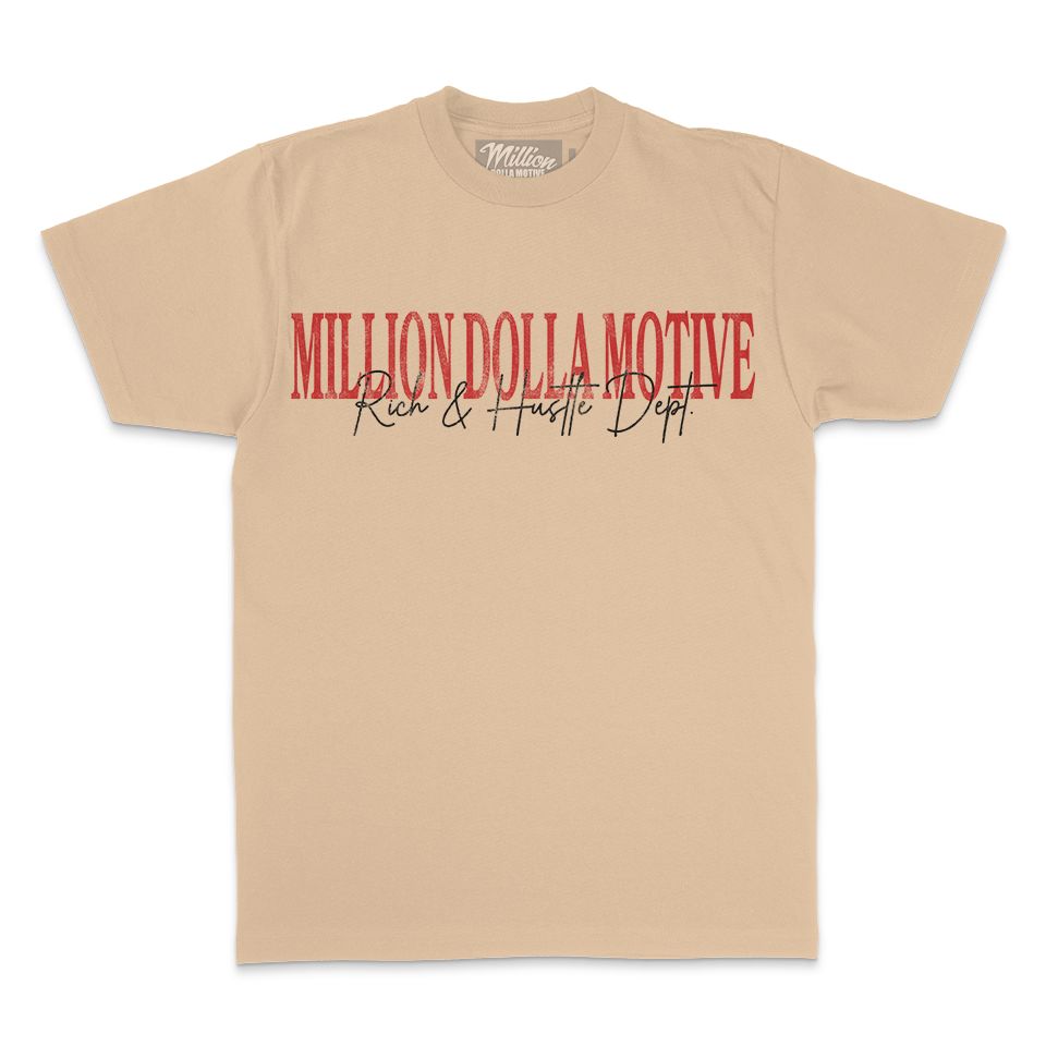 
                  
                    Hustle Invest Live - Khaki T-Shirt
                  
                