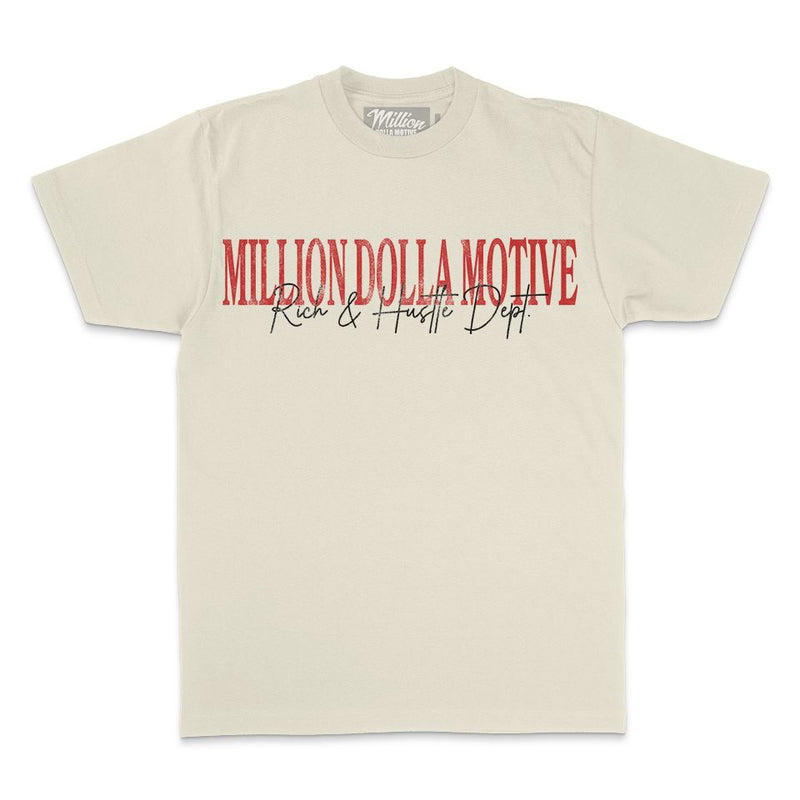 Hustle Invest Live - Natural Sail T-Shirt