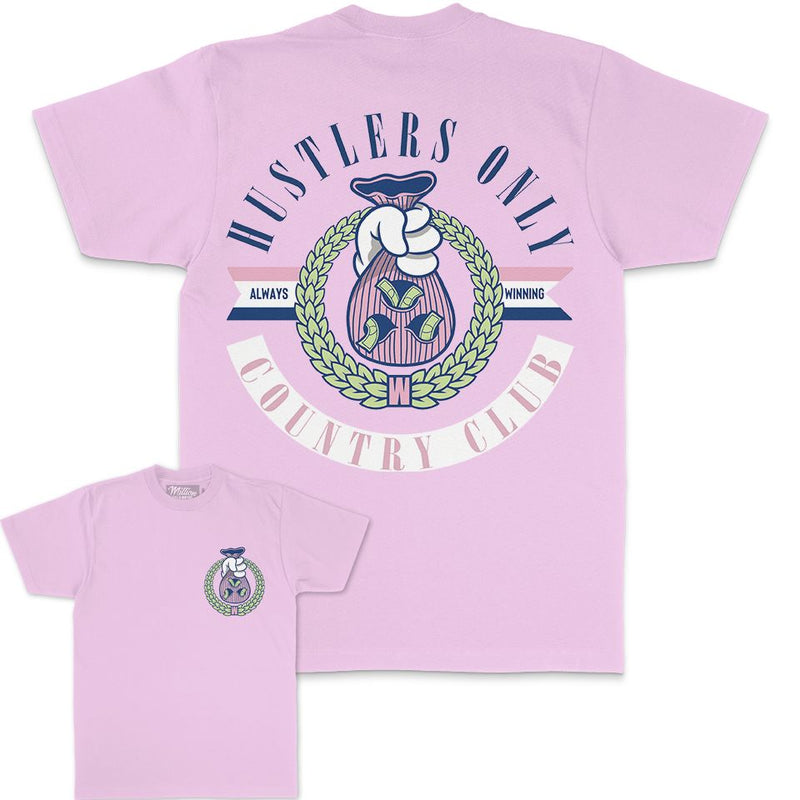 Hustler's Only Country Club - Pink T-Shirt T-Shirt Million Dolla Motive 
