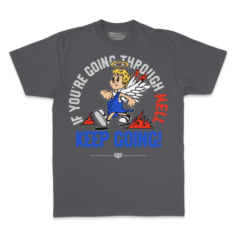 Keep Going - Dark Grey T-Shirt
