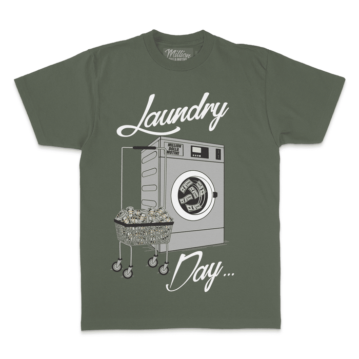 Laundry Day - Olive T-Shirt