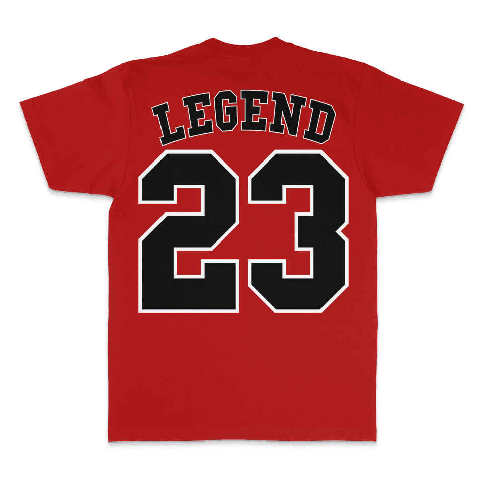 
                  
                    Legend 23 - Red T-Shirt
                  
                