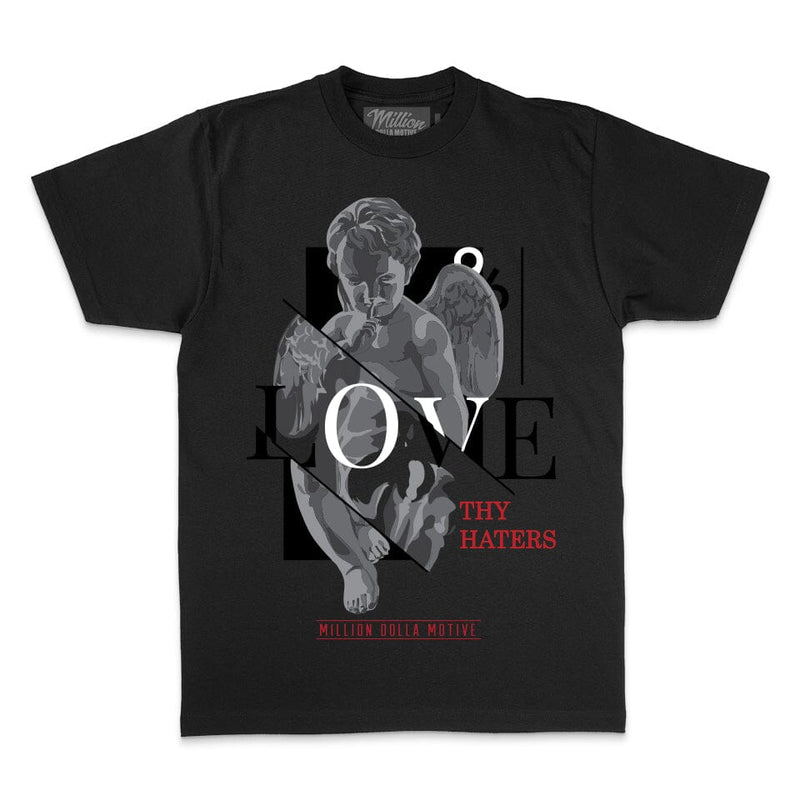 Love Thy Haters - Black T-Shirt T-Shirt Million Dolla Motive 