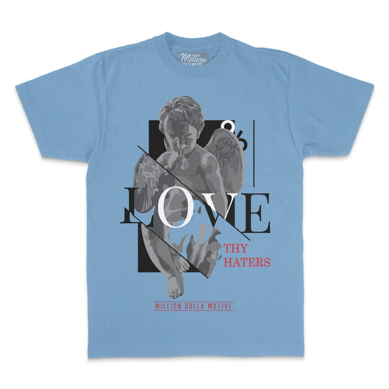 Love Thy Haters - University Blue T-Shirt T-Shirt Million Dolla Motive 