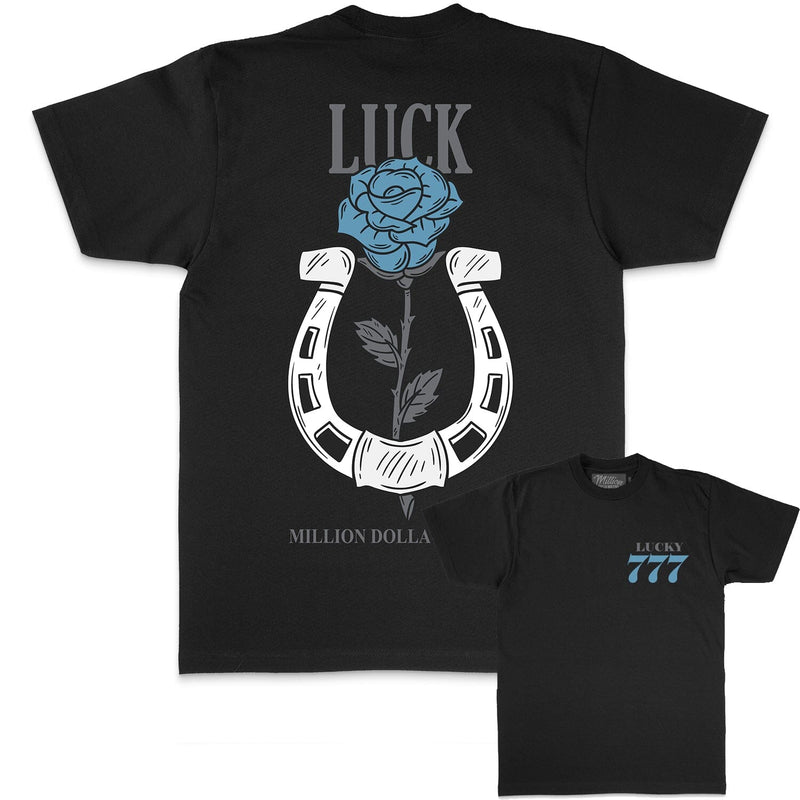 Lucky 777 - Black T-Shirt T-Shirt Million Dolla Motive 