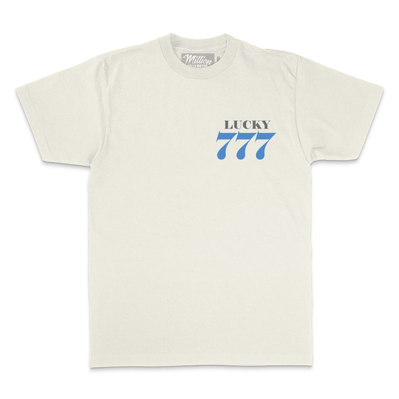 Lucky 777 - Natural Sail T-Shirt