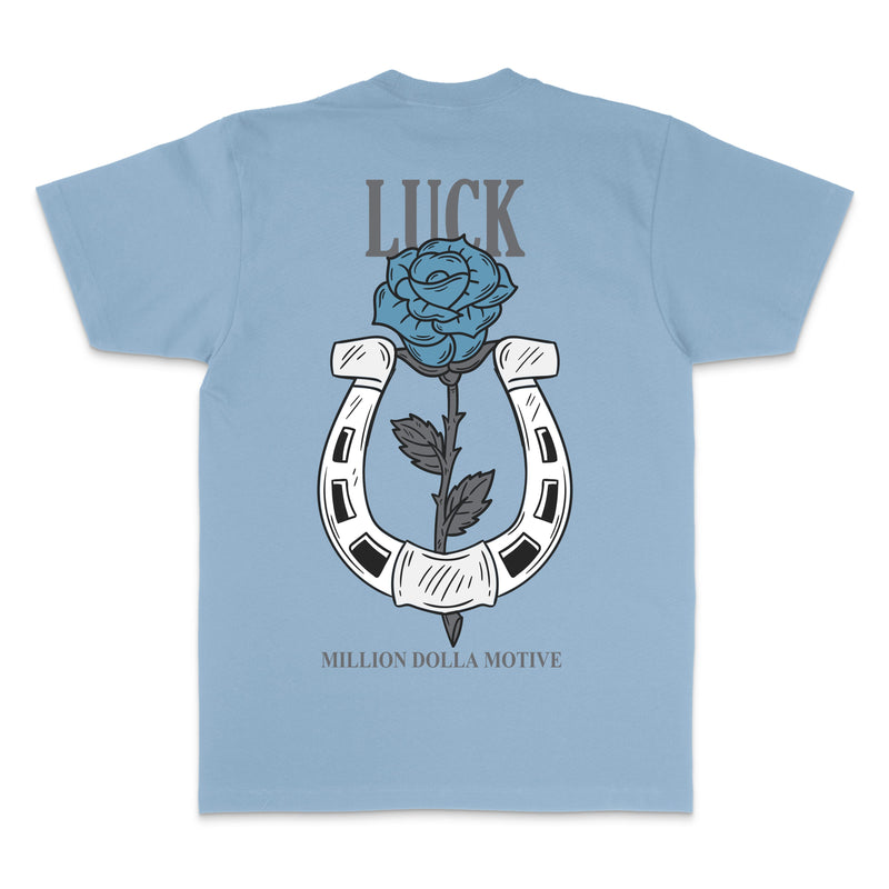 Lucky 777 - University Blue T-Shirt T-Shirt Million Dolla Motive 
