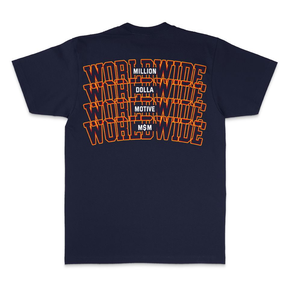 
                  
                    M$M Worldwide - Navy T-Shirt
                  
                