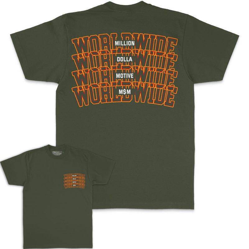 M$M Worldwide - Olive T-Shirt