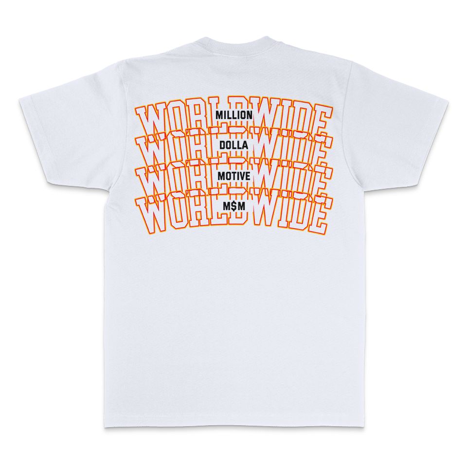 
                  
                    M$M Worldwide - White T-Shirt
                  
                