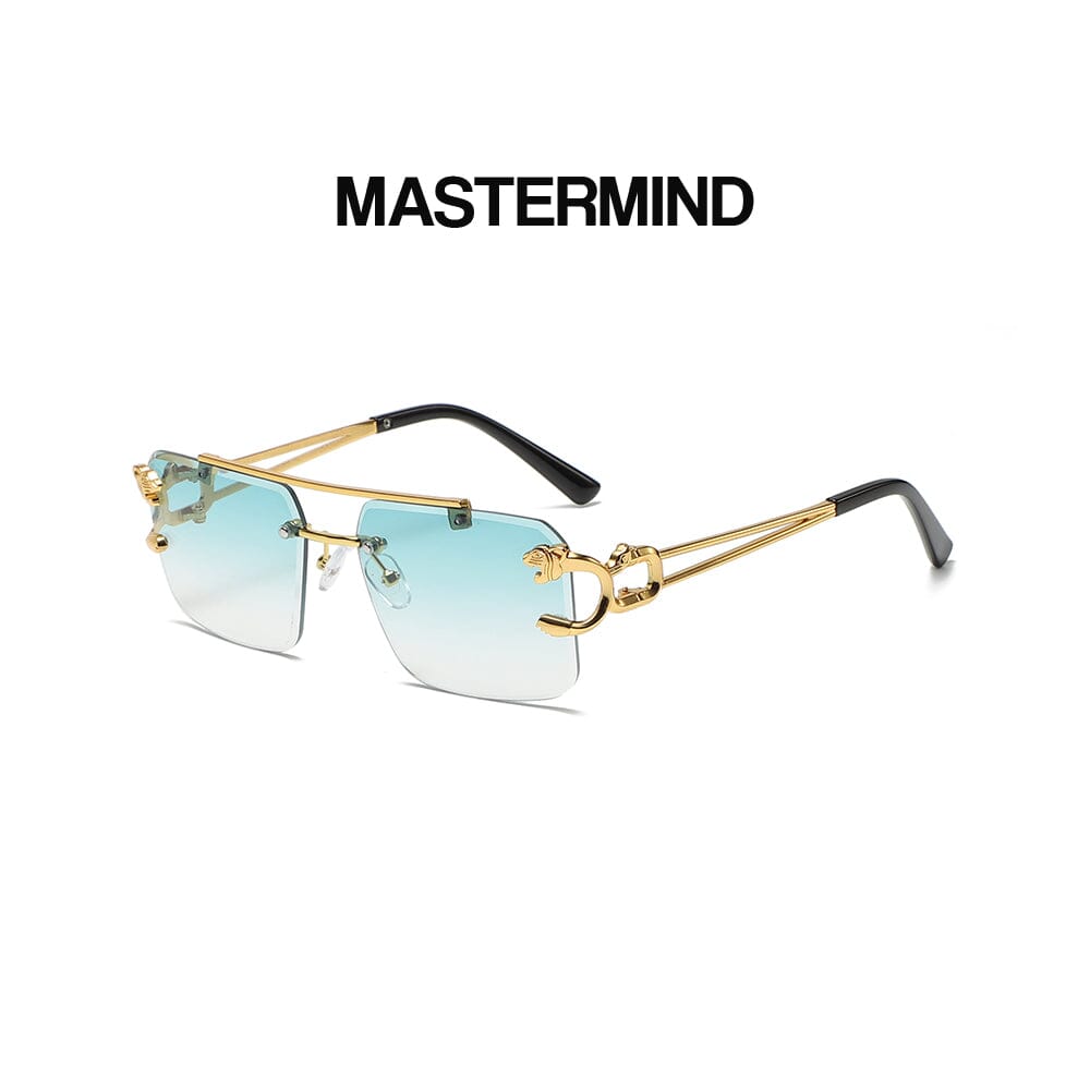 Mastermind - Gold & Double Green Sunglasses