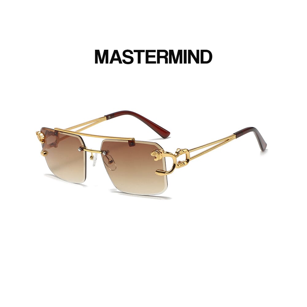 Mastermind - Gold & Double Brown Sunglasses