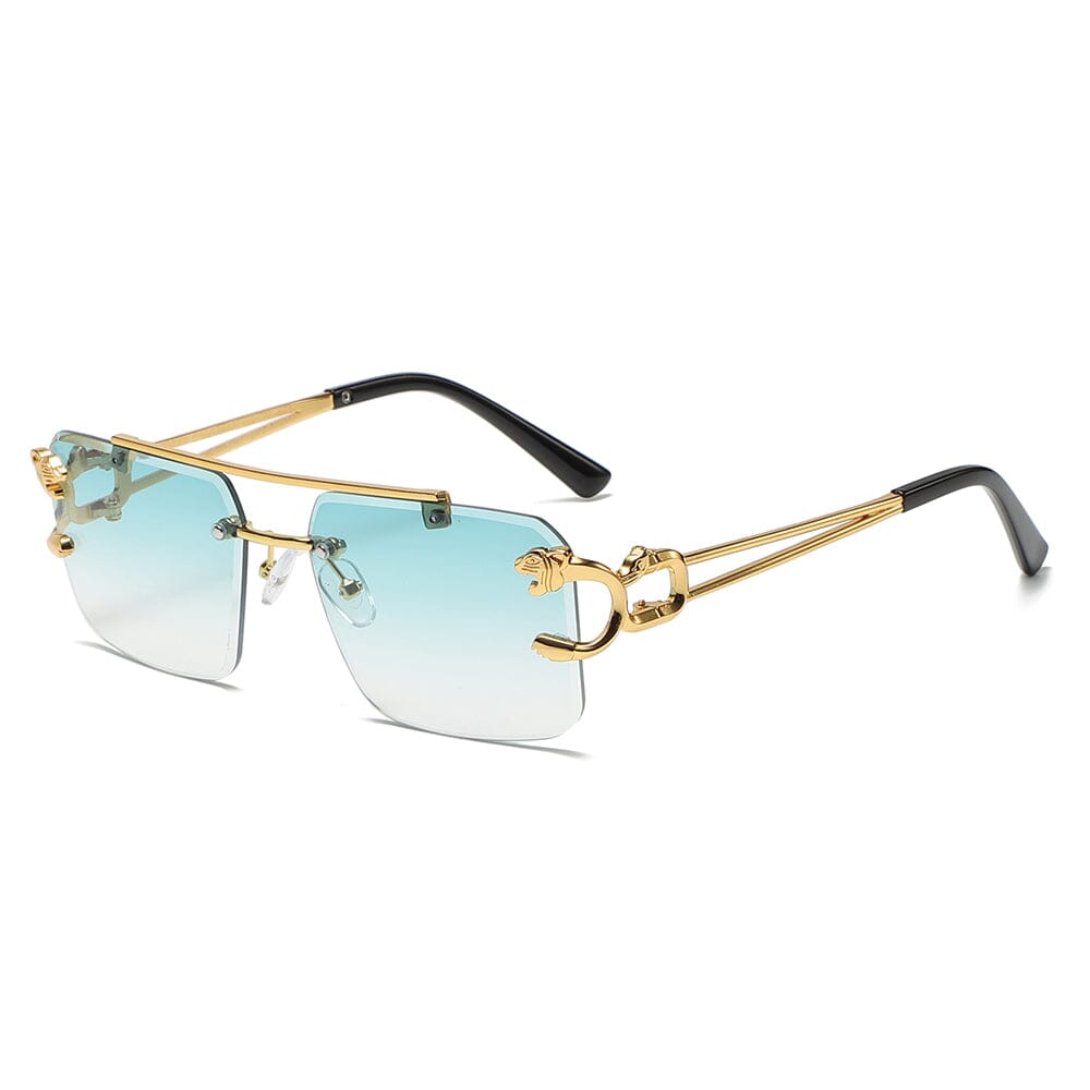 
                  
                    Mastermind - Gold & Double Green Sunglasses
                  
                