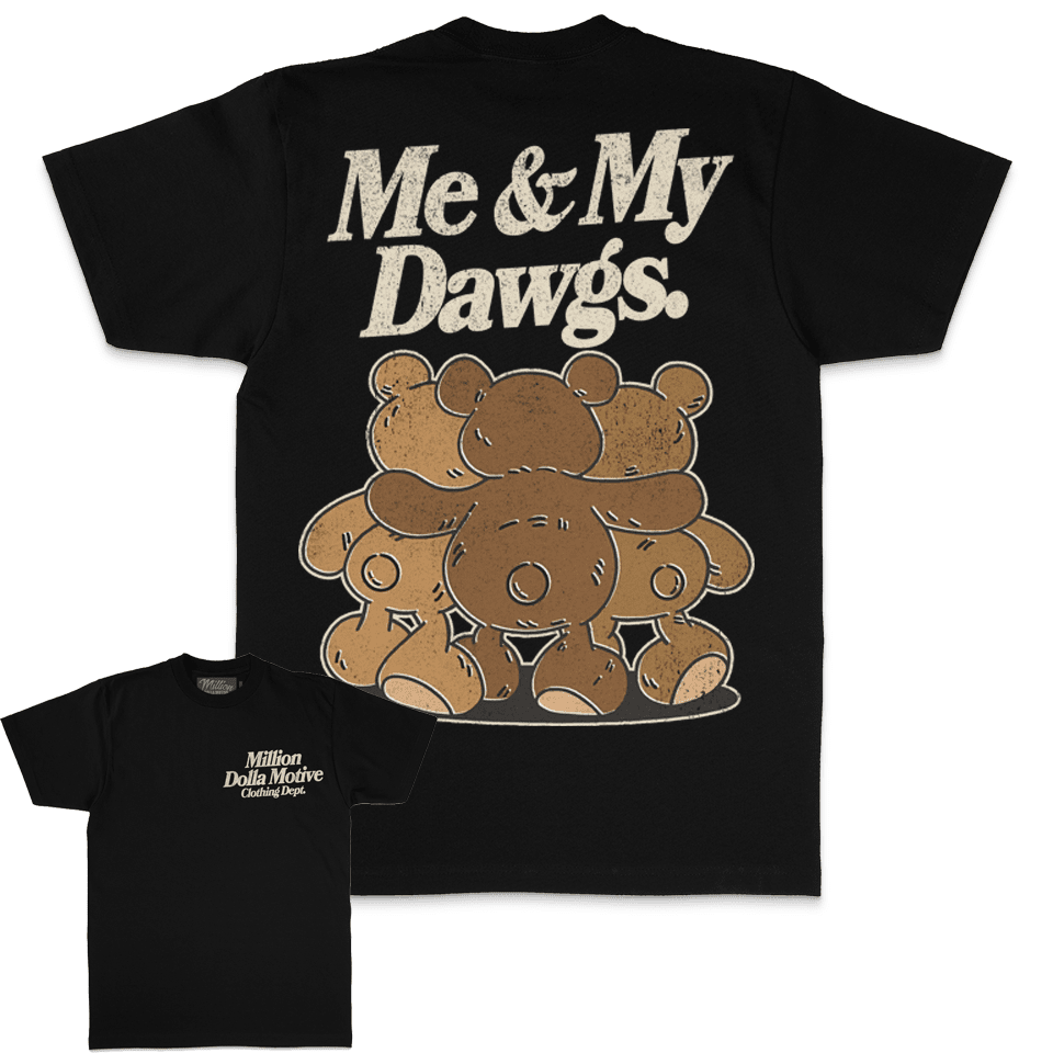 Me & My Dawgs - Black T-Shirt