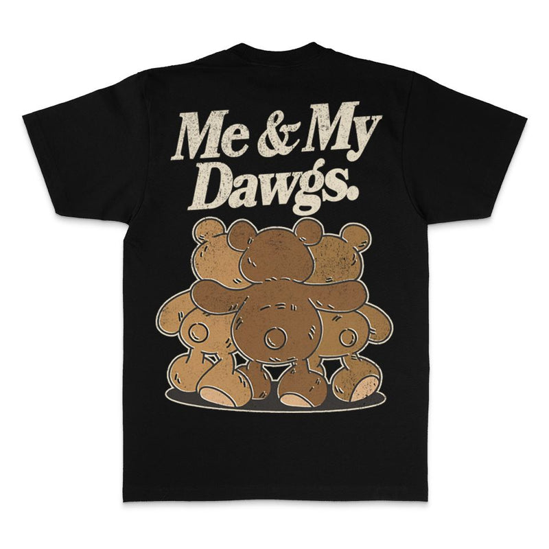 Me & My Dawgs - Black T-Shirt