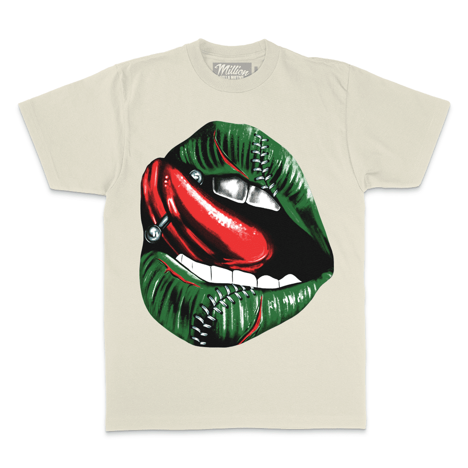 Mexico Lips (El Grito) - Natural Sail T-Shirt