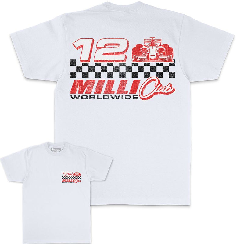 12 Milli Club Worldwide - White T-Shirt