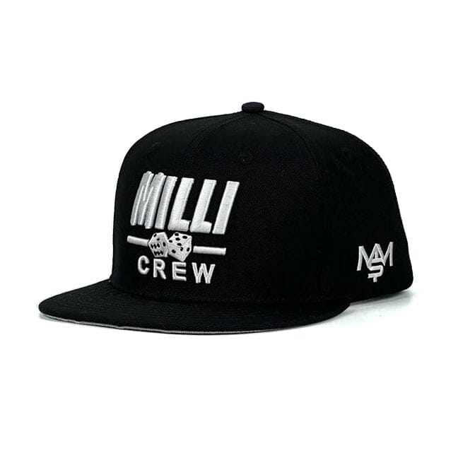 
                  
                    Milli Crew - Black Snapback Cap
                  
                