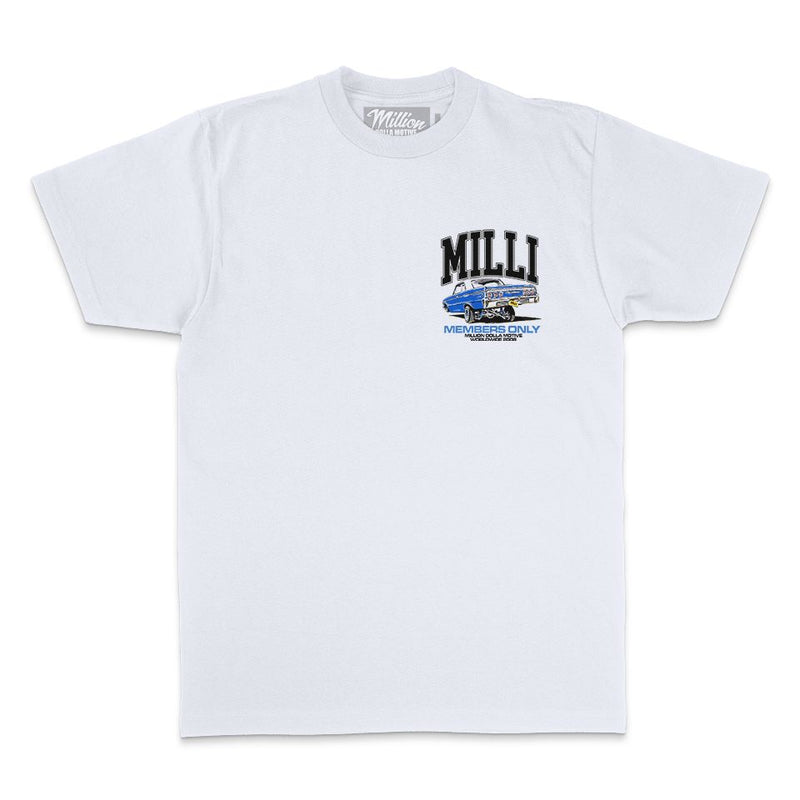 Milli Lowrider Members Only - White T-Shirt