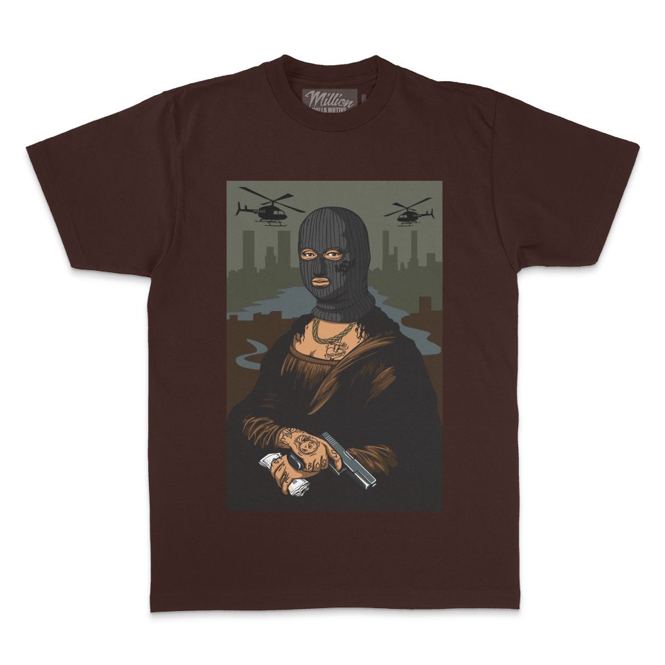 
                  
                    Money Lisa - Brown T-Shirt
                  
                