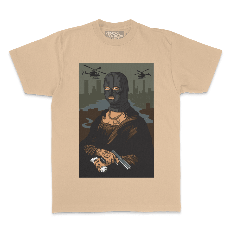 Money Lisa - Khaki T-Shirt