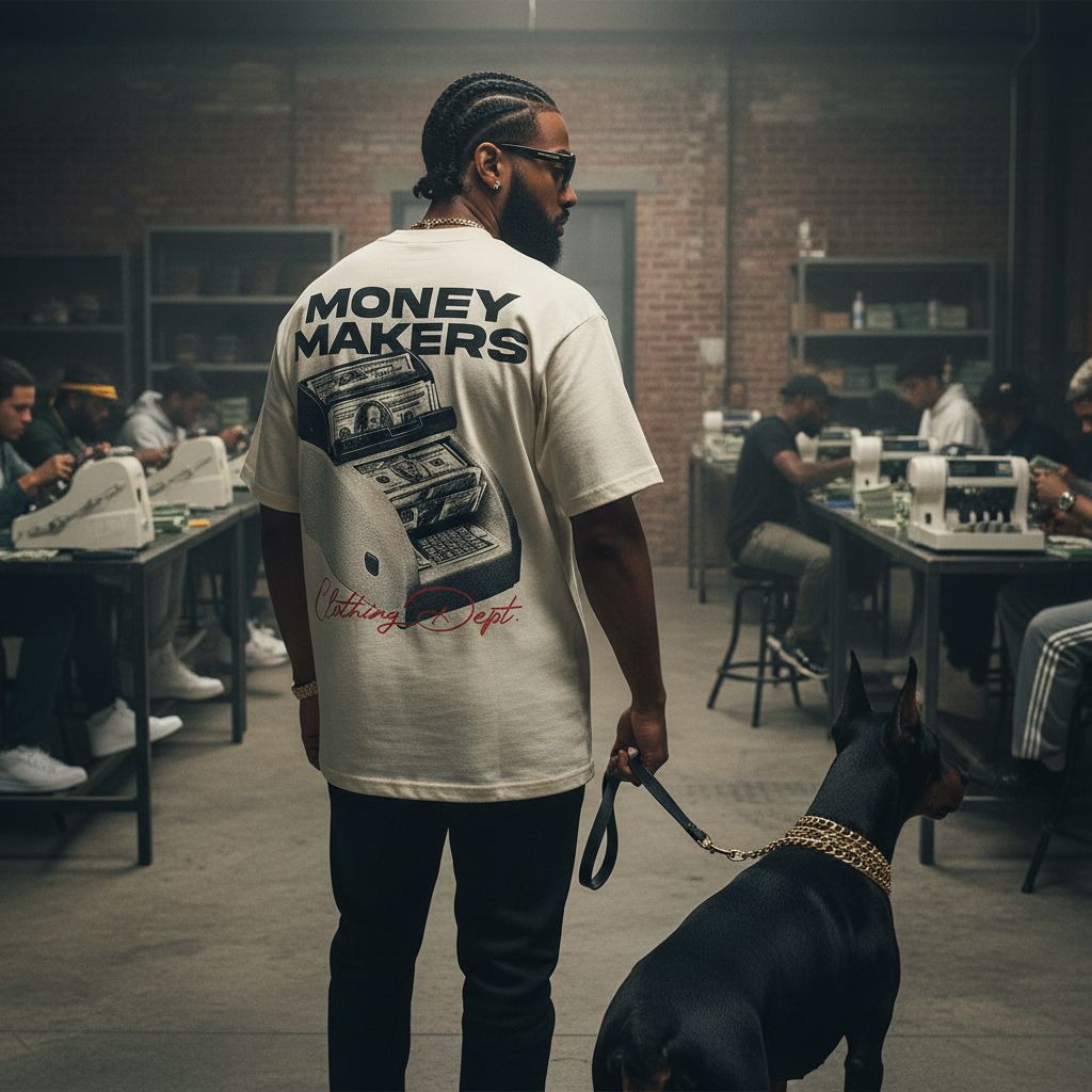 
                  
                    Money Makers - Natural Sail T-Shirt T-Shirt Million Dolla Motive 
                  
                