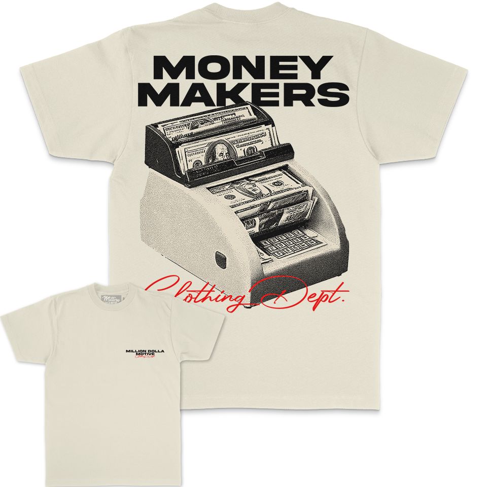 
                  
                    Money Makers - Natural Sail T-Shirt T-Shirt Million Dolla Motive 
                  
                