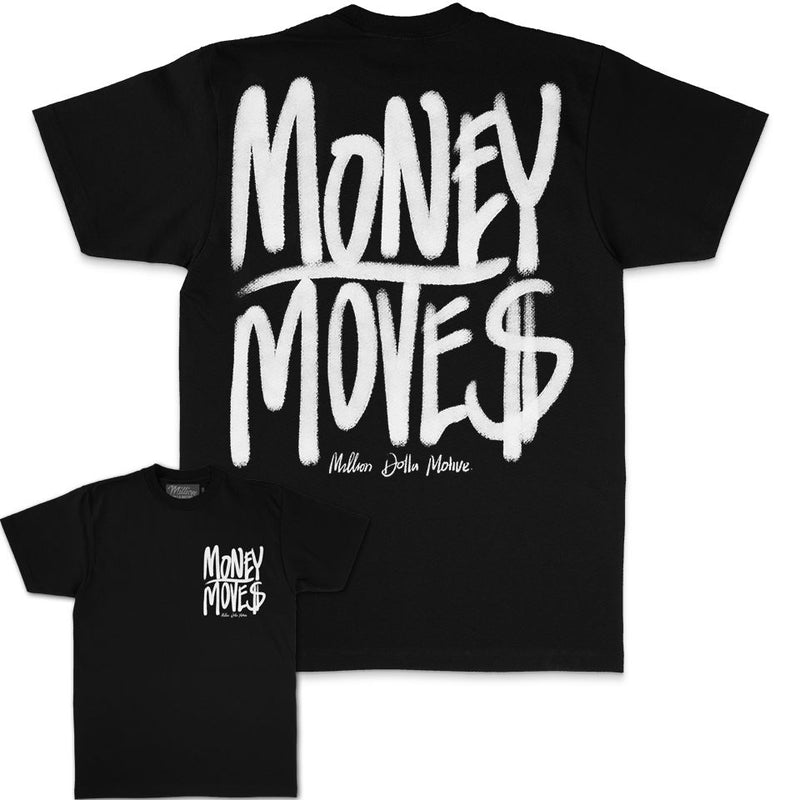 Money Moves - Black T-Shirt