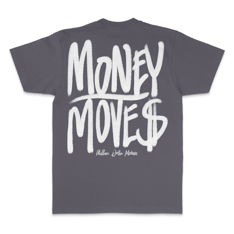 Money Moves - Dark Grey T-Shirt