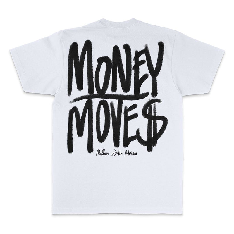 Money Moves - White T-Shirt