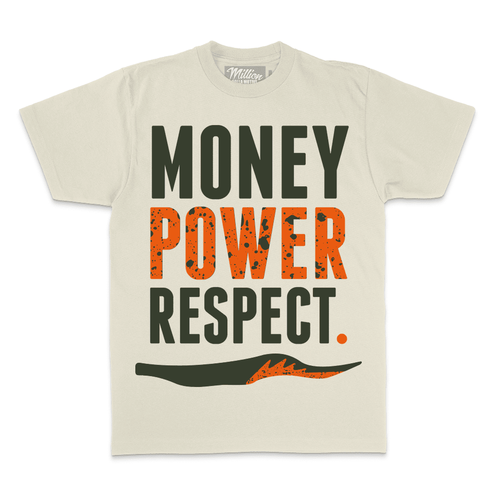 Money Power Respect - Natural Sail T-Shirt