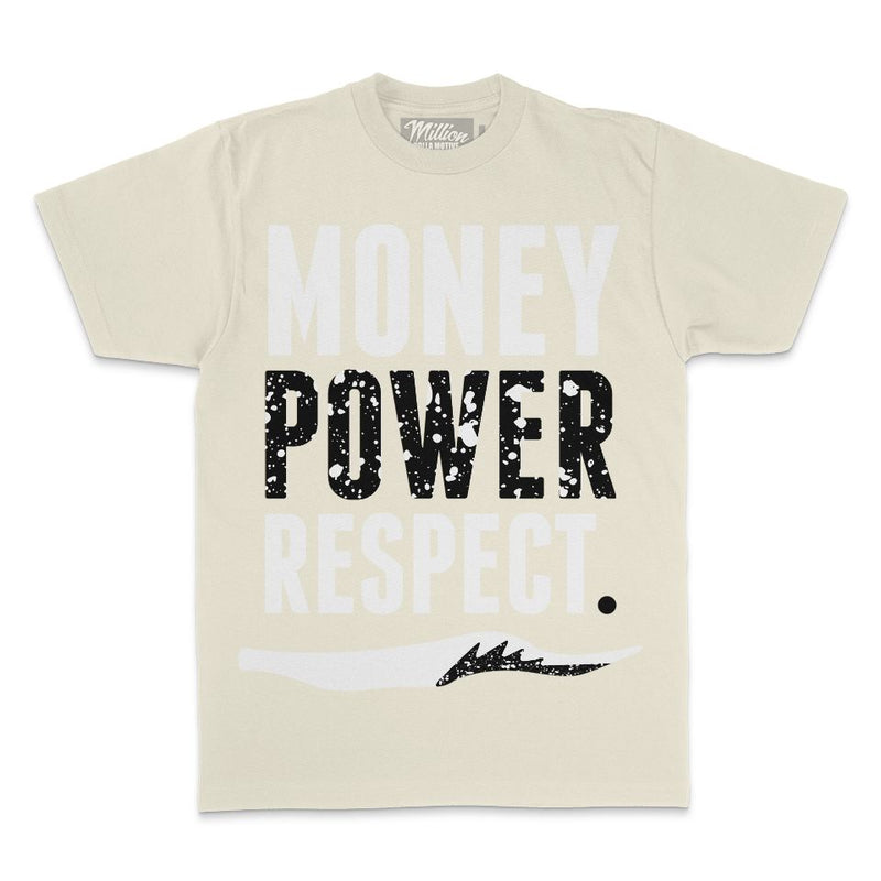 Money Power Respect "Craft" - Natural Sail T-Shirt