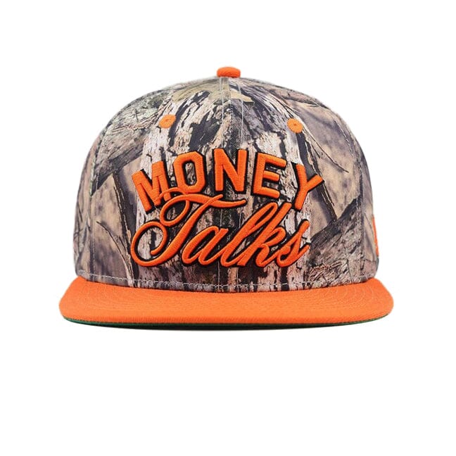 Money Talks - Woods Camo Snapback Cap