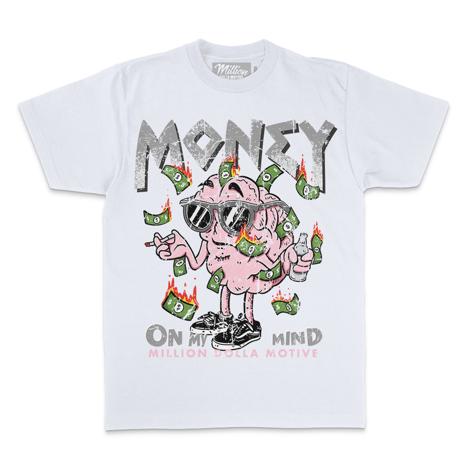 Money on My Mind - White T-Shirt