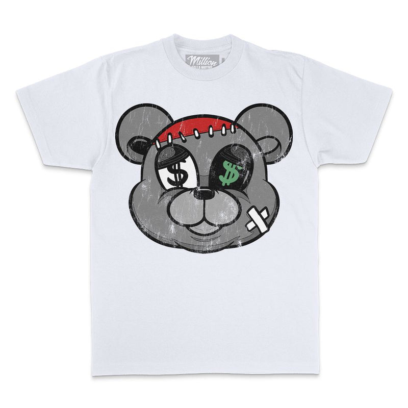 Money is the Motive - White T-Shirt T-Shirt Million Dolla Motive 