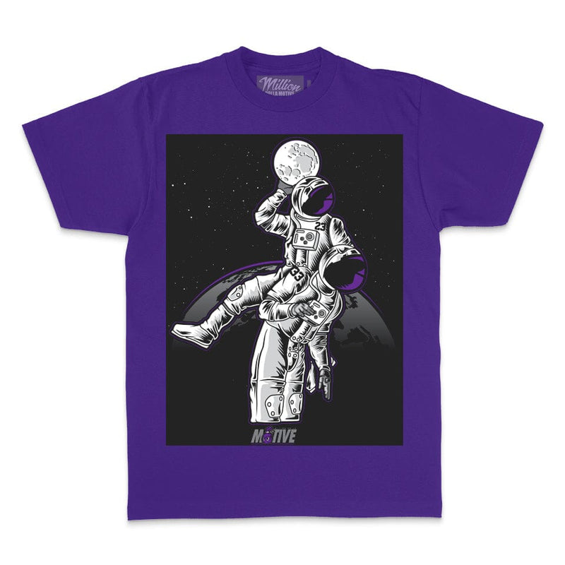 Moonman Dunk - Purple T-Shirt T-Shirt Million Dolla Motive 