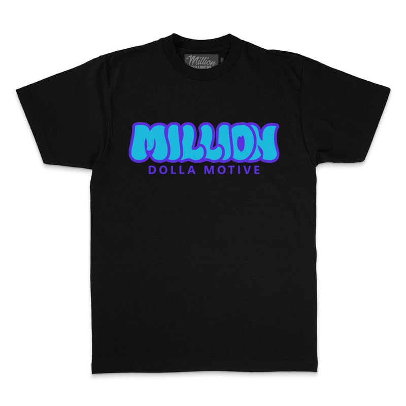 Never Settle - Black T-Shirt T-Shirt Million Dolla Motive 