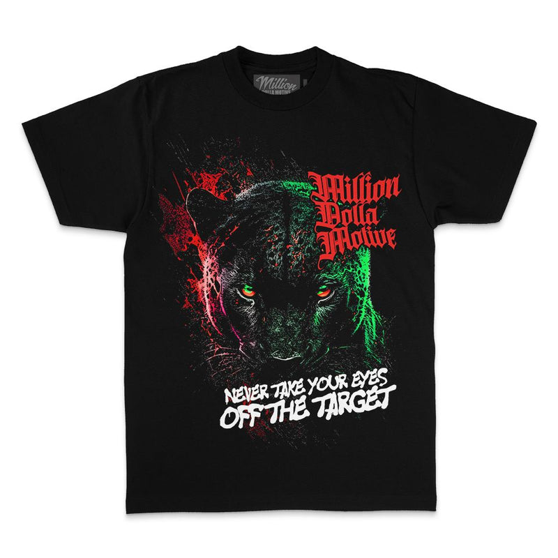 Never Take Your Eyes Off The Target - Black T-Shirt