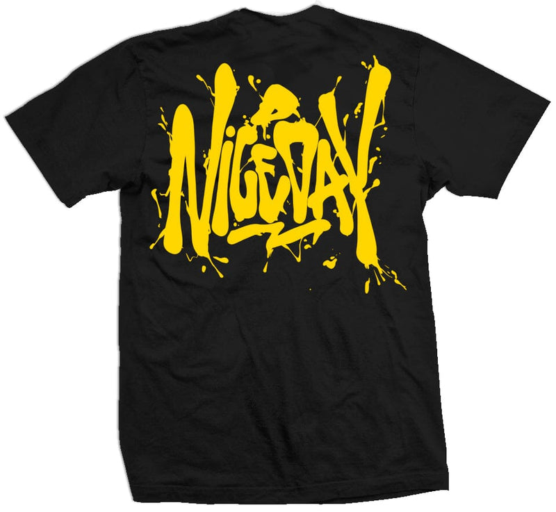 Nice Day - Black T-Shirt T-Shirt Million Dolla Motive 