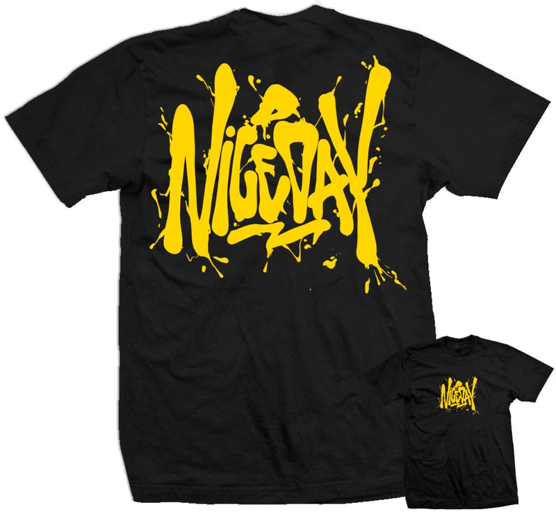Nice Day - Black T-Shirt T-Shirt Million Dolla Motive 