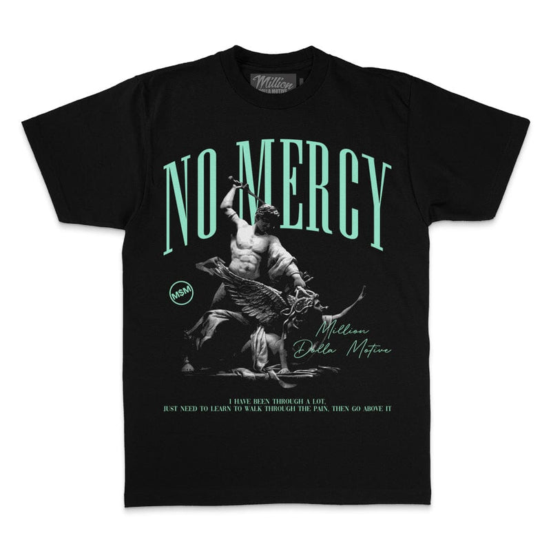 No Mercy - Green Glow on Black T-Shirt T-Shirt Million Dolla Motive 