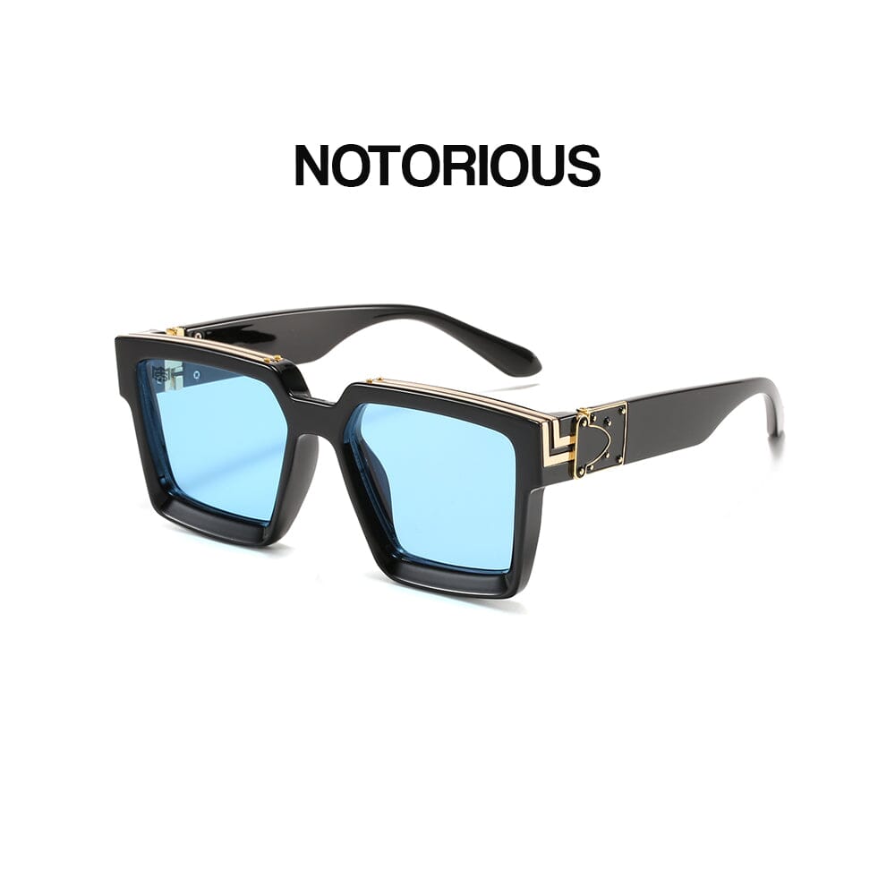 Notorious - Black & Blue Sunglasses