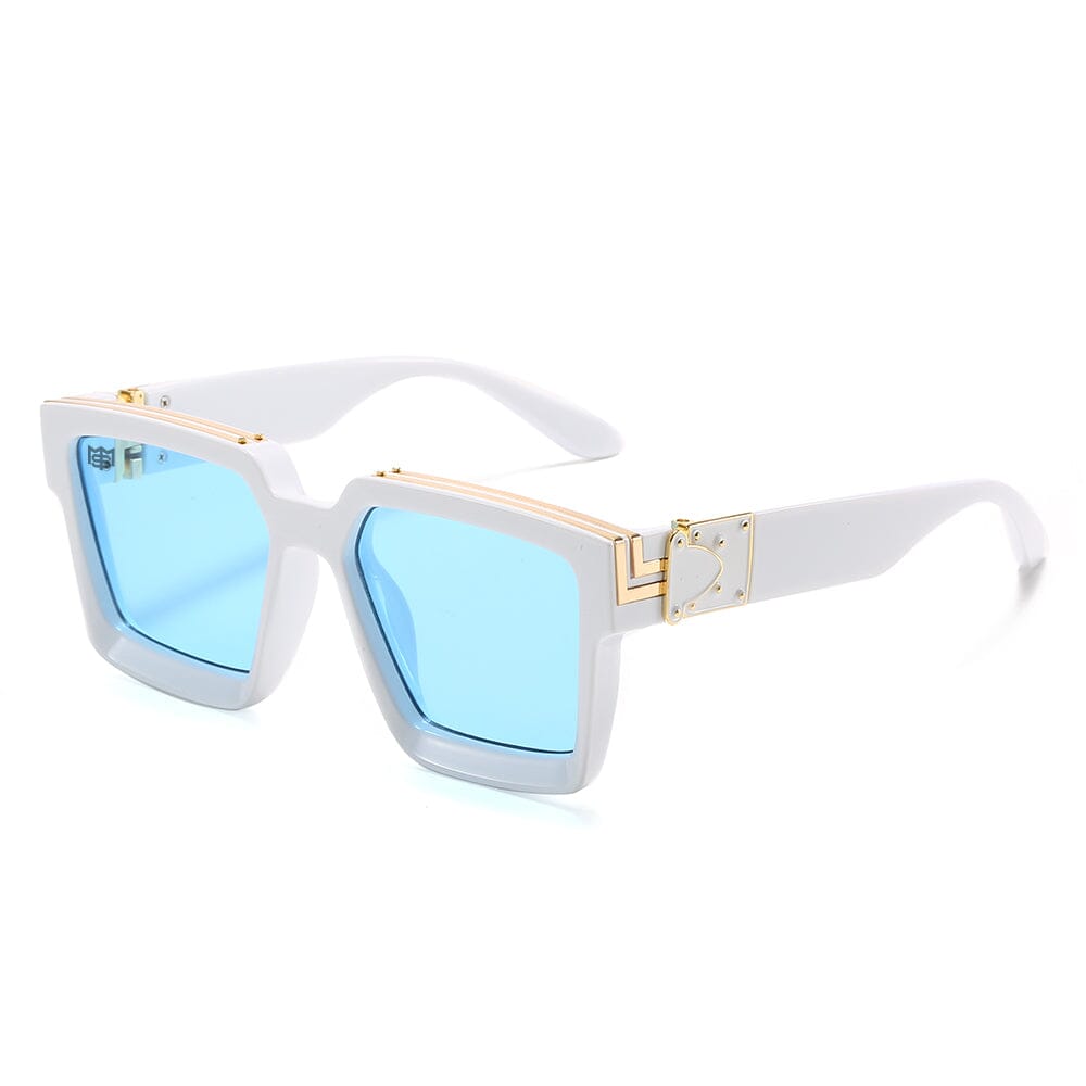 
                  
                    Notorious - White & Blue Sunglasses
                  
                