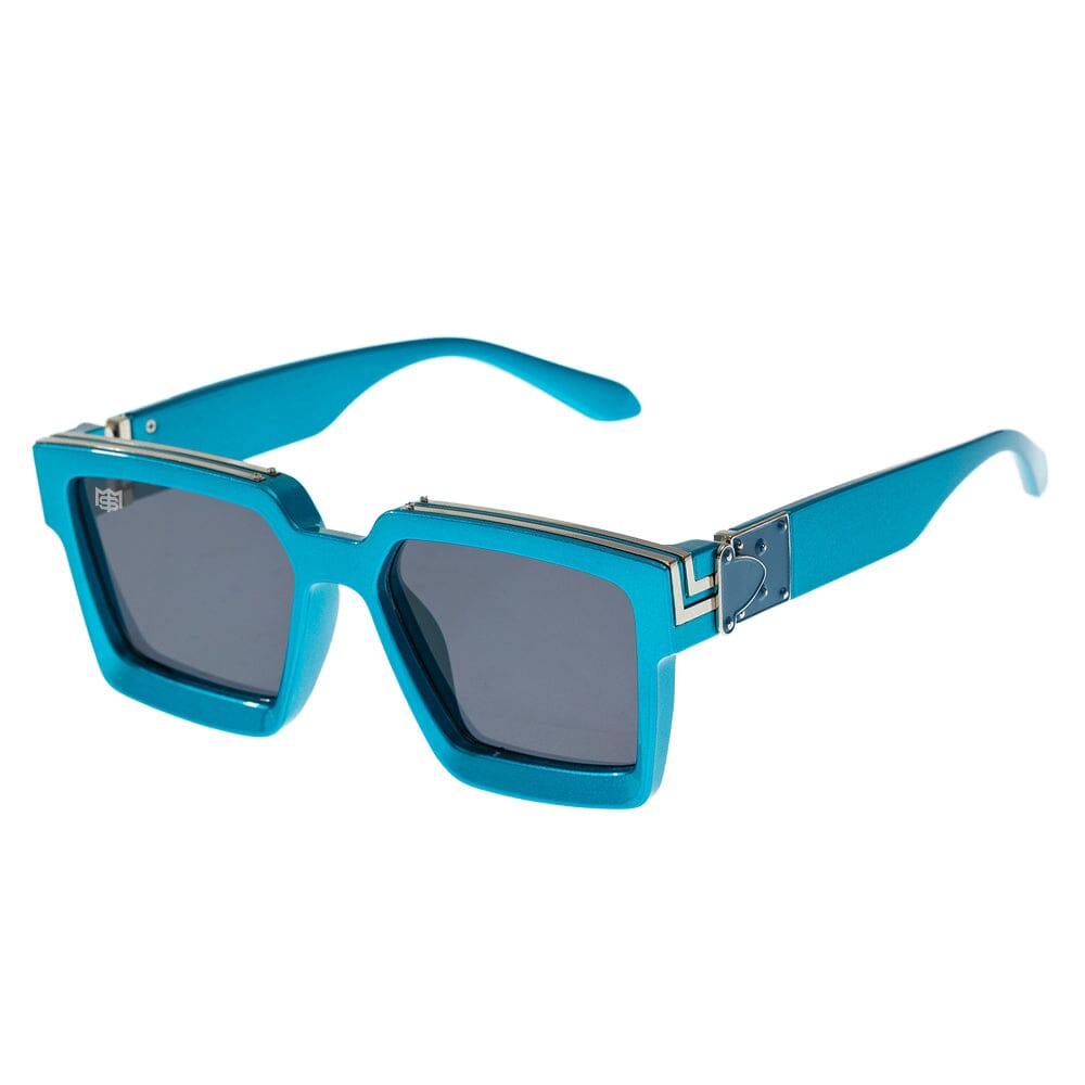 
                  
                    Notorious - Blue & Black Plating Sunglasses
                  
                