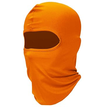 Orange Essential Balaclava Mask