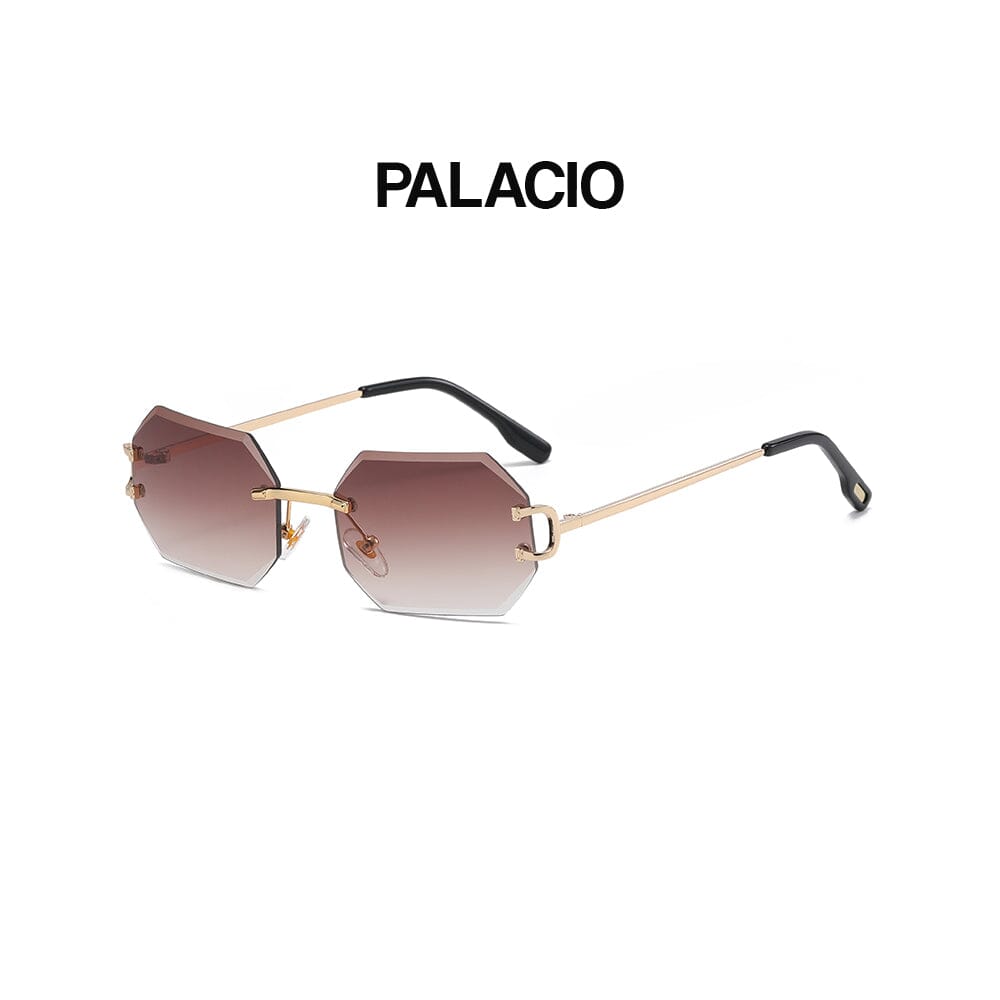 Palacio - Gold & Gradient Brown Sunglasses