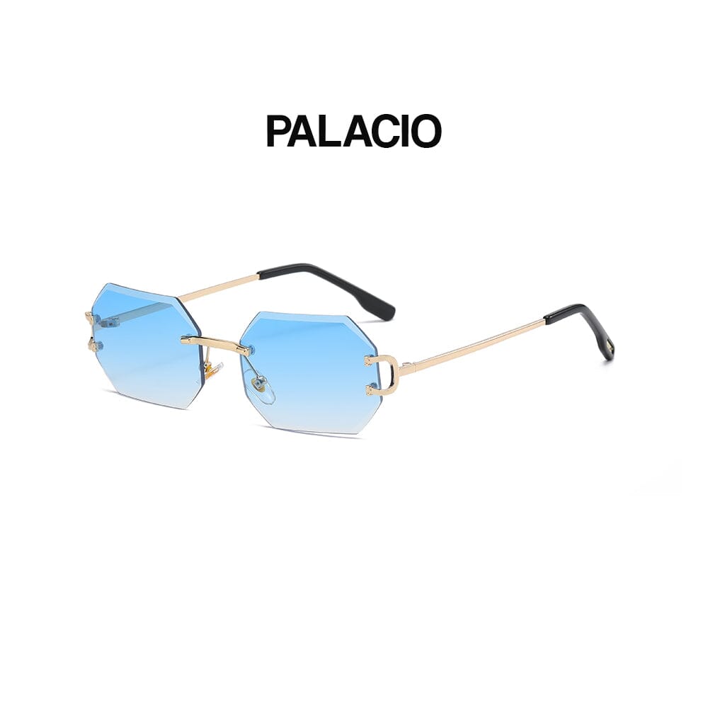 Palacio - Gold & Gradient Blue Sunglasses